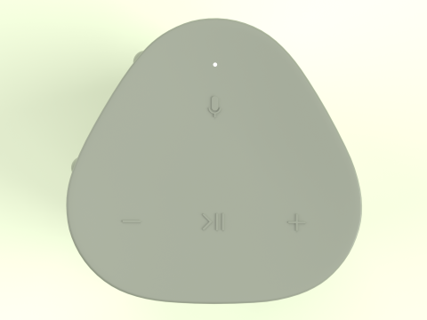 Ultra Portable Smart Speaker Olive 3D 模型