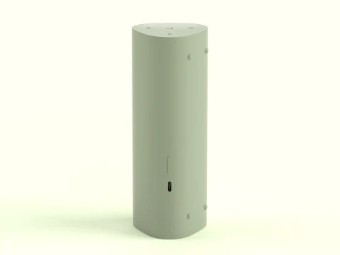 Ultra Portable Smart Speaker Olive 3D Model
