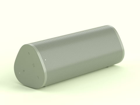 Ultra Portable Smart Speaker Olive 3D 模型