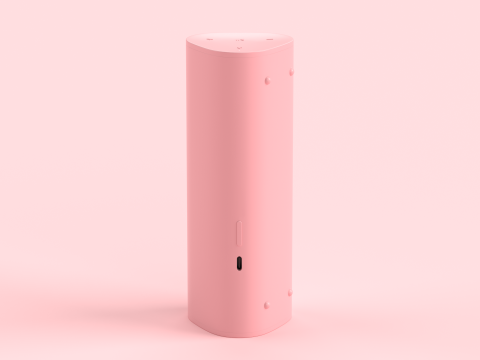 Ultra Portable Smart Speaker Pink Modèle 3D