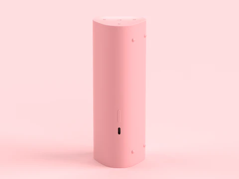 Ultra Portable Smart Speaker Pink 3D Model