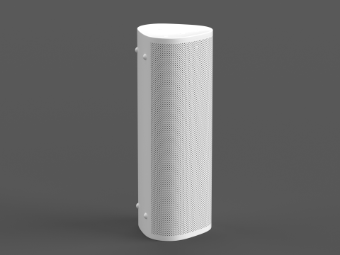 Ultra Portable Smart Speaker White 3Dモデル