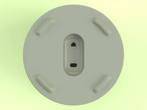 Wireless Subwoofer Olive 3D Model