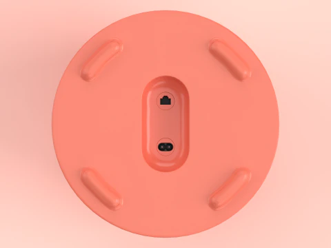 Wireless Subwoofer Red 3D Model