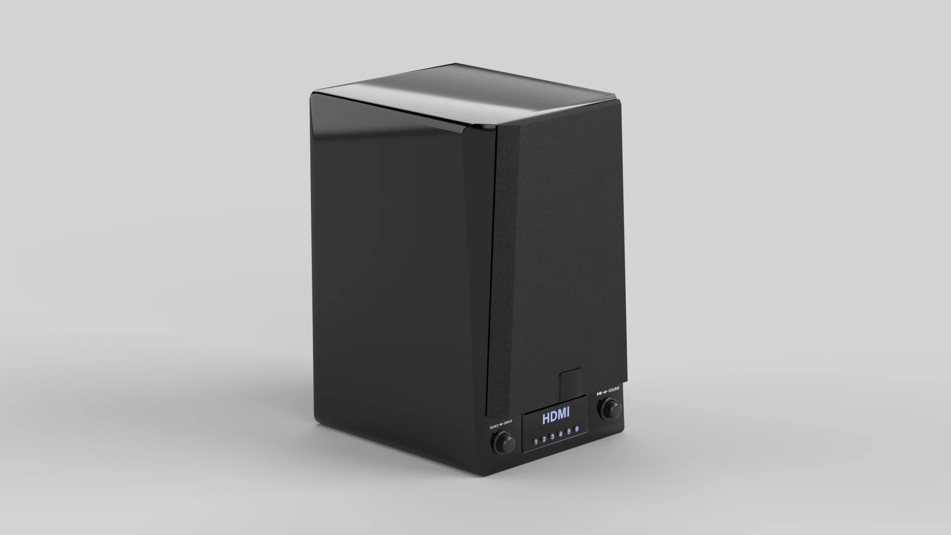 Prime Wireless Speaker Black 3D Model .c4d .max .obj .3ds .fbx .stl .blend