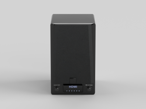Prime Wireless Speaker Black 3D Model