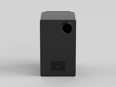 Prime Wireless Speaker Black 3D Model