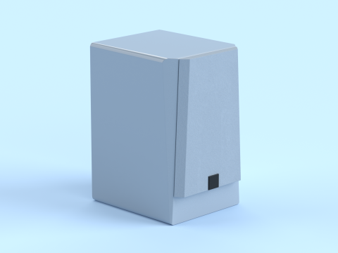 Prime Wireless Speaker Blue 3D Model