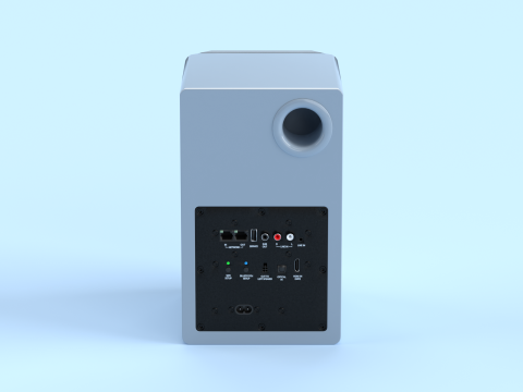 Prime Wireless Speaker Blue 3D Model