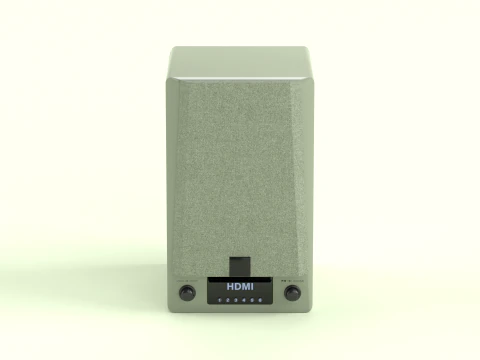 Prime Wireless Speaker Olive 3D Model