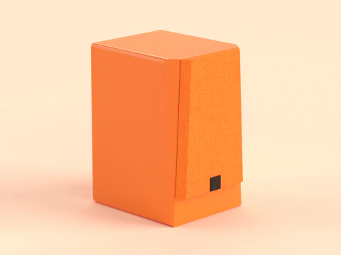 Prime Wireless Speaker Orange 3D Model