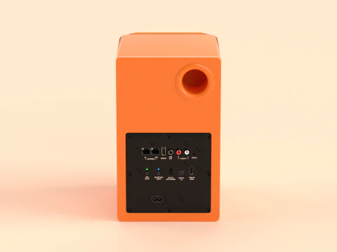Prime Wireless Speaker Orange 3D Model