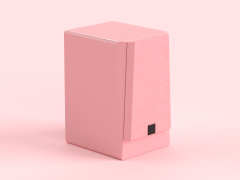 Prime Wireless Speaker Pink Modelo 3D
