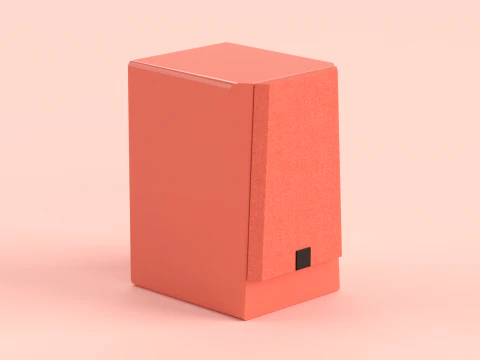 Prime Wireless Speaker Red 3D Model