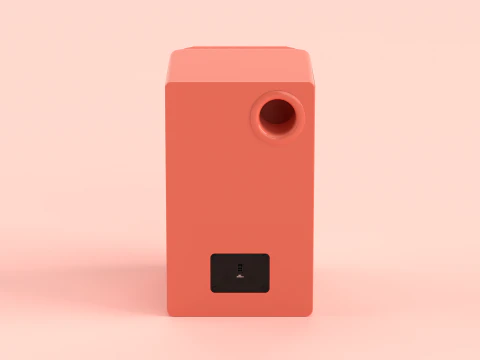 Prime Wireless Speaker Red 3D Model
