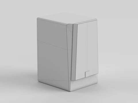 Prime Wireless Speaker White 3D Model