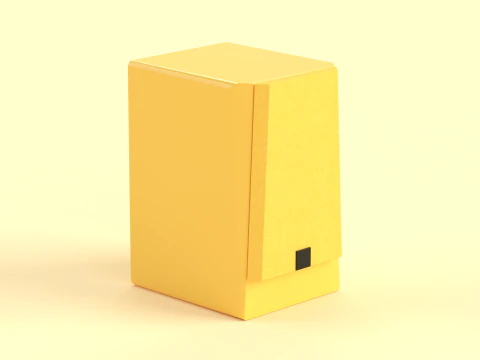 Prime Wireless Speaker Yellow 3D Model