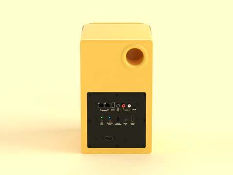 Prime Wireless Speaker Yellow 3D Model