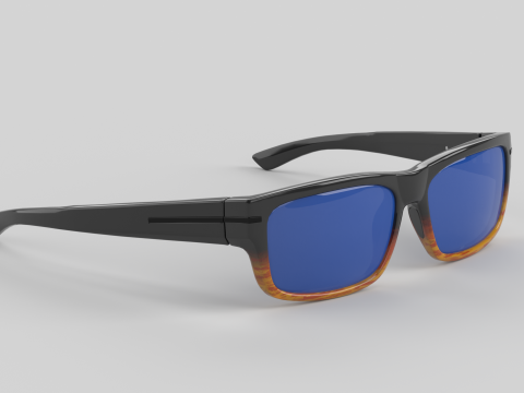 Silverado Eyewear Glasses 3D 模型
