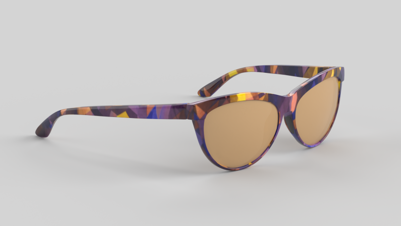 Madera Eyewear Glasses 3D 模型 .c4d .max .obj .3ds .fbx .stl .blend
