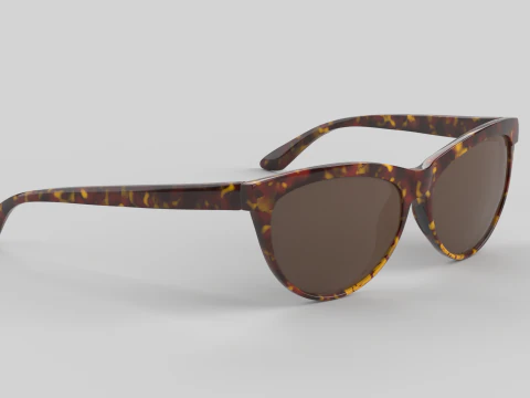 Madera Eyewear Glasses 3D Model