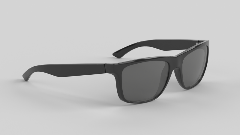Clarke Eyewear Glasses Model 3D .c4d .max .obj .3ds .fbx .stl .blend