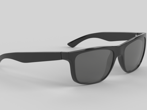 Clarke Eyewear Glasses Model 3D