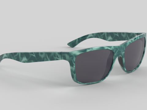 Clarke Eyewear Glasses Model 3D