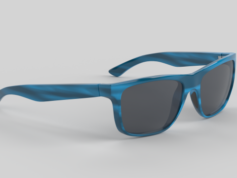 Clarke Eyewear Glasses Model 3D