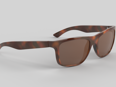 Clarke Eyewear Glasses Model 3D