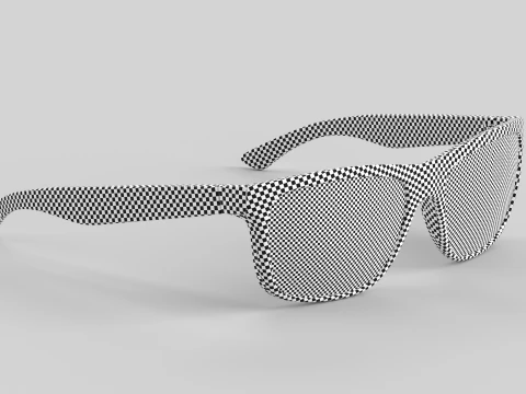 Clarke Eyewear Glasses 3D Model
