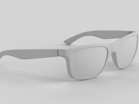 Clarke Eyewear Glasses Model 3D
