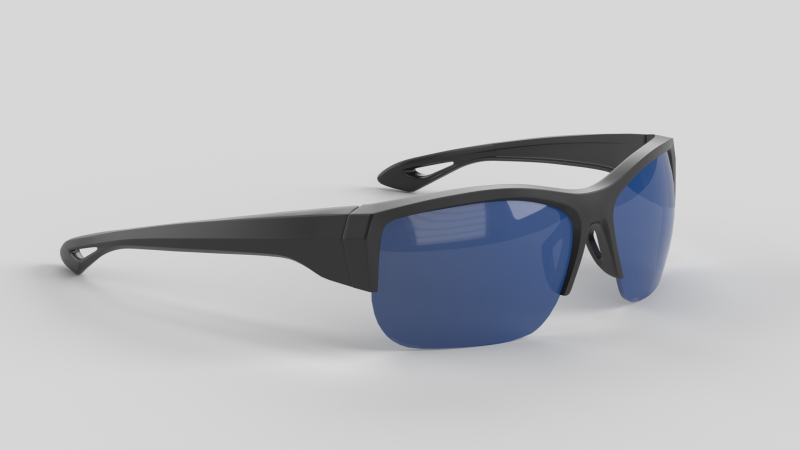 Arcata Eyewear Glasses 3D Model .c4d .max .obj .3ds .fbx .stl .blend