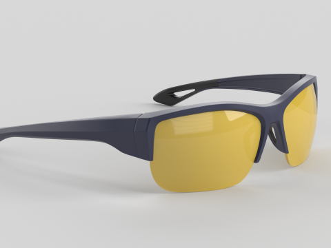 Arcata Eyewear Glasses 3D Model