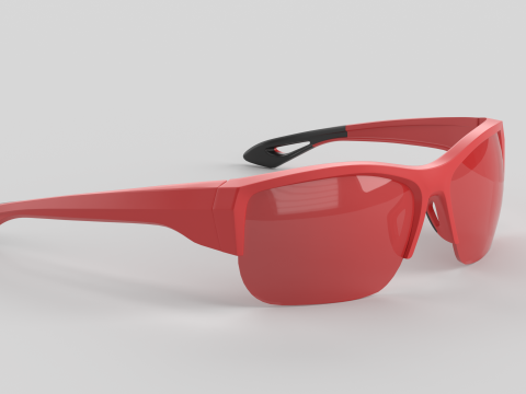 Arcata Eyewear Glasses 3D Model
