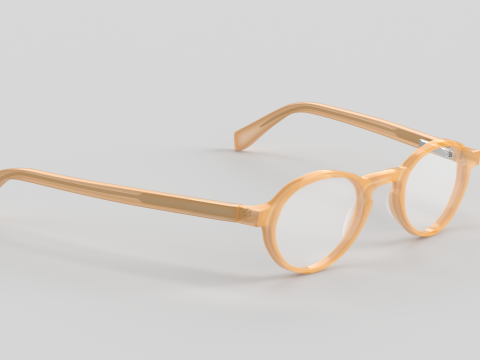 Boardstiff Eyewear Glasses 3D Model