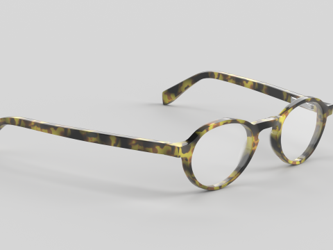 Boardstiff Eyewear Glasses 3D Model