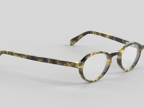 Boardstiff Eyewear Glasses 3D Model