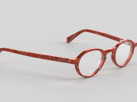 Boardstiff Eyewear Glasses 3D Model