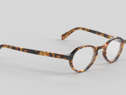 Boardstiff Eyewear Glasses 3D Model
