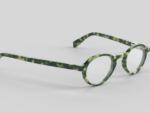 Boardstiff Eyewear Glasses 3D Model
