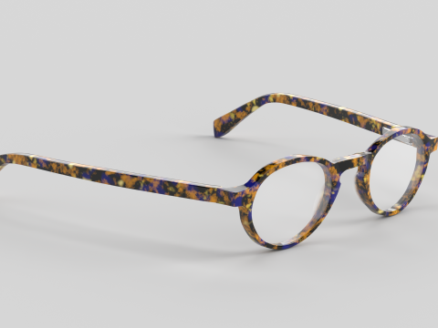 Boardstiff Eyewear Glasses 3D Model