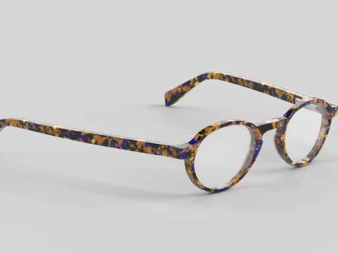 Boardstiff Eyewear Glasses 3D Model
