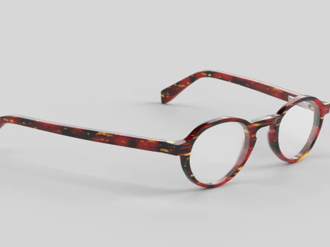 Boardstiff Eyewear Glasses 3D Model