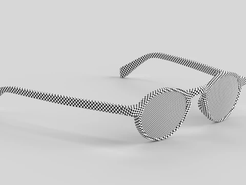 Boardstiff Eyewear Glasses 3D Model