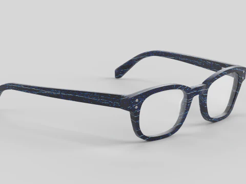 Óculos Biff Modelo 3D