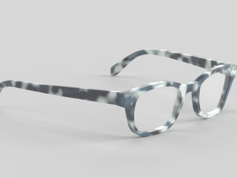 Biff Eyewear Glasses 3D Model