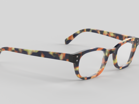 Biff Eyewear Glasses 3D Model
