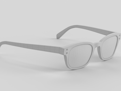 Biff Eyewear Glasses 3D Model