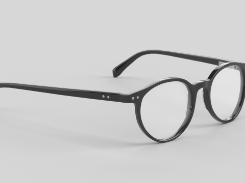 Case Closed Eyewear Glasses Modello 3D